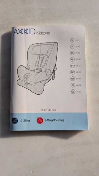 Silla coche AXKID Kidzone