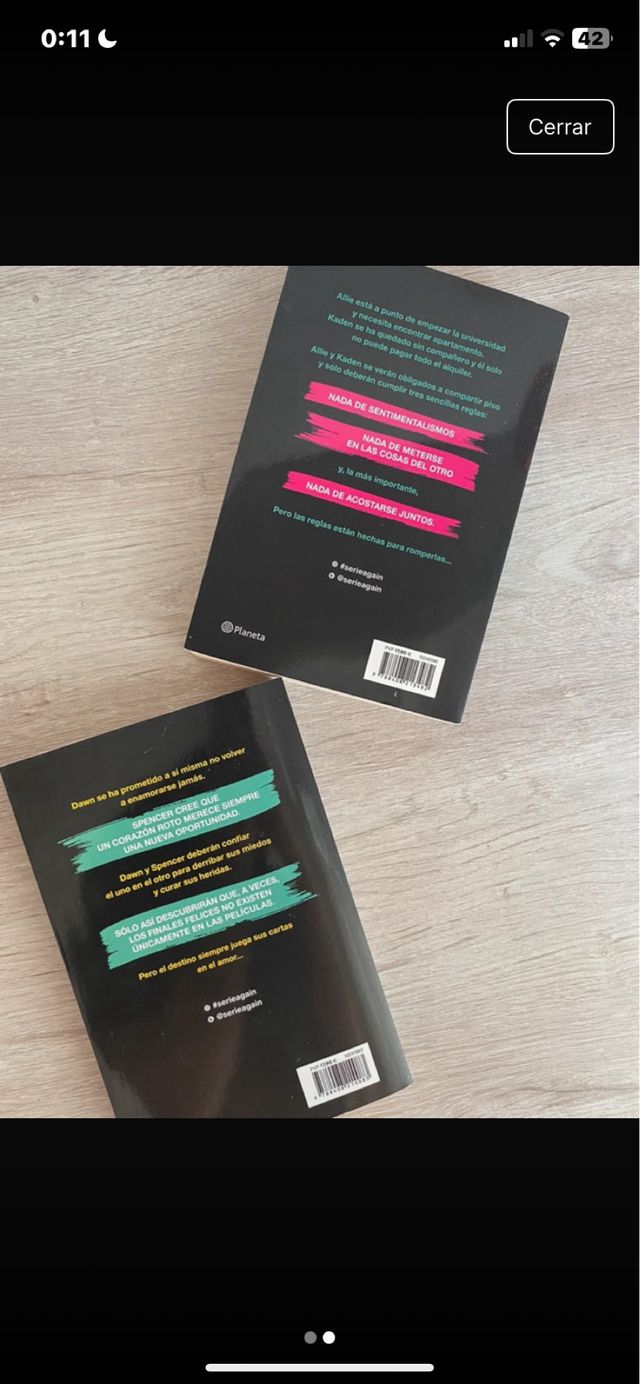 Saga again libro 1 y 2