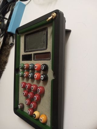 Calculadora mesa billar