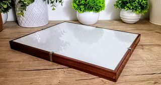 Cornice 20x25 color mogano da chiusura negozio