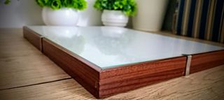 Cornice 20x25 color mogano da chiusura negozio