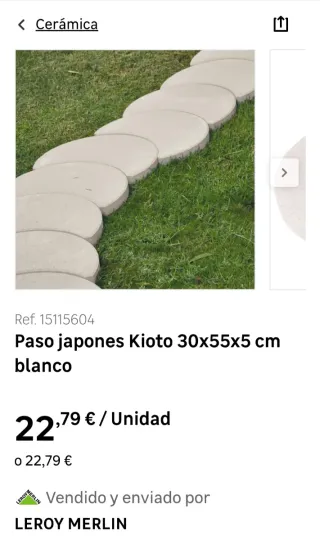Piedras jardín japonés - 9uds
