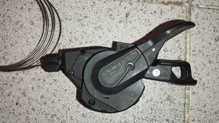 Mandos y desviador Shimano Deore 2x10