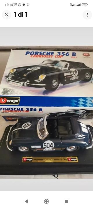 Bburago burago kit Porsche 356 B Cabriolet 1:24