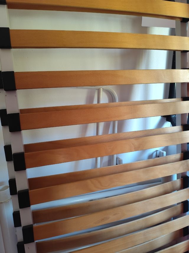 Litera blanca metal 90cm