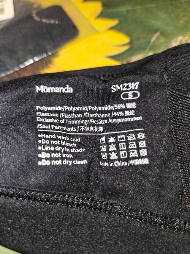 Sujetador lactancia negro talla S