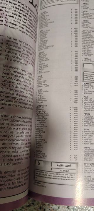 Revista Serra número 1 Magic MTG TCG JCC gathering