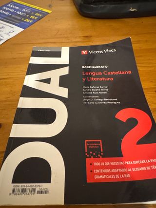 DUAL LENGUA Y LITERATURA 2 BACH(DIGITAL+LIBRO+ACT)