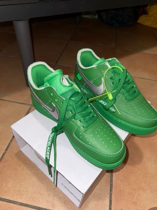 Nike Air Force 1 Off-White Verdes
