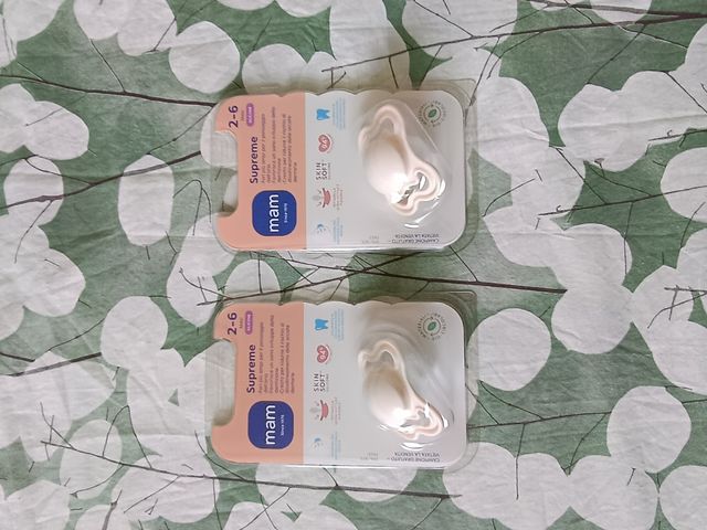 2 Ciucci Mam Supreme 2-6 mesi nuovi con confezione