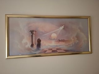 Cuadro Paisaje Romantico