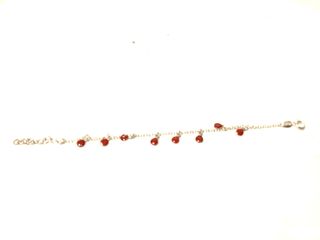 pulsera plata 925mm con piedra
