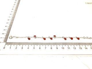 pulsera plata 925mm con piedra