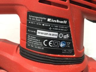 lijadora orbital einhell te-os 2520 e