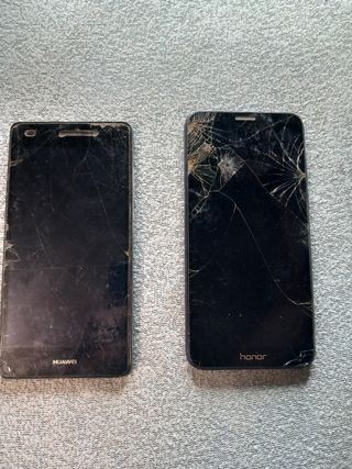 Telefoni realme Huawei Honor rotti 