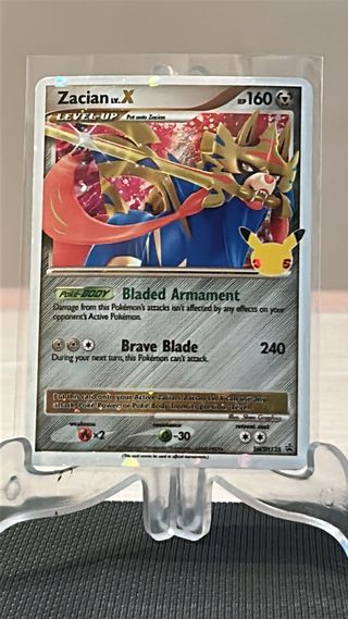 Zacian LV. X 135 SWSH Sword & Shield Promo Ingles