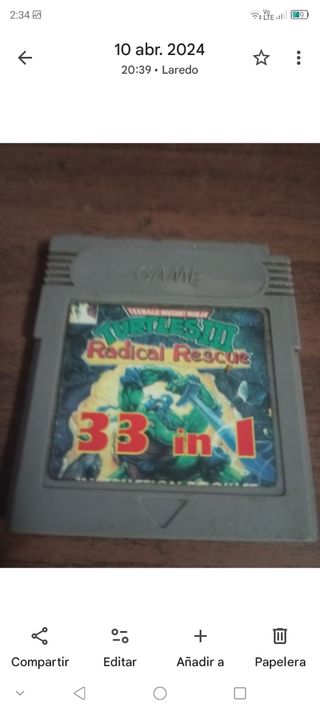 Teenage Mutant Ninja Turtles III GBA
