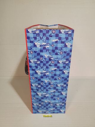 Bolsa De Hot Wheels Con Medalla Circular