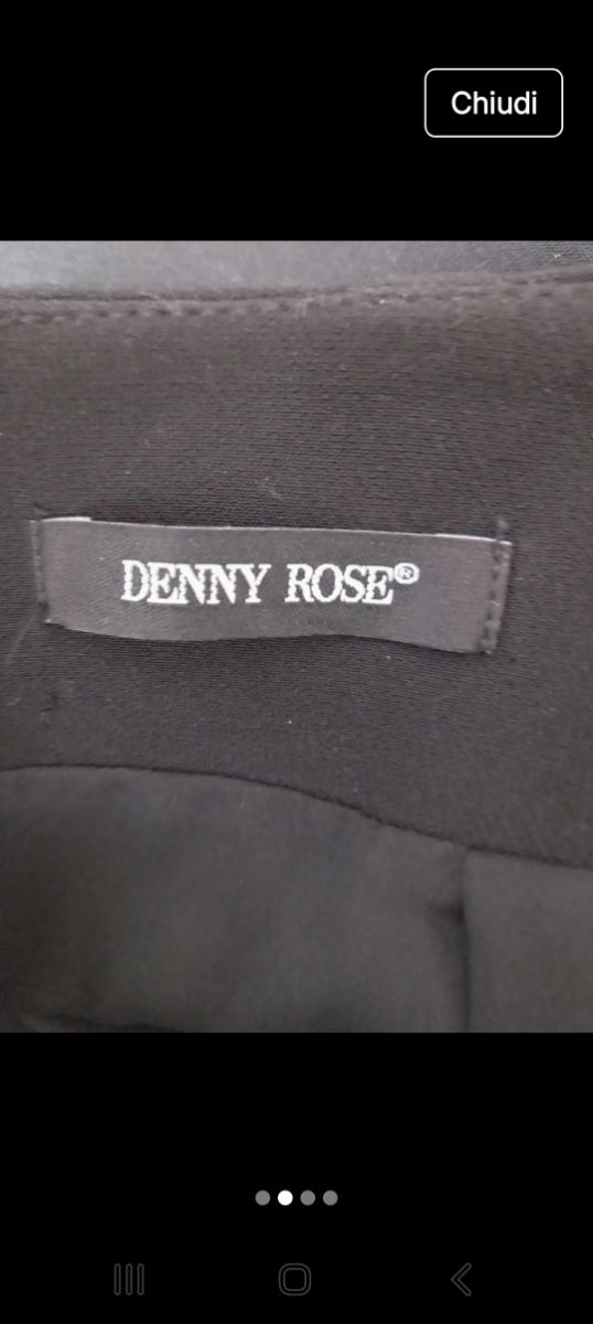 Gonna Denny Rose verde oliva