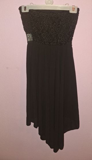 Vestido negro mujer fiesta