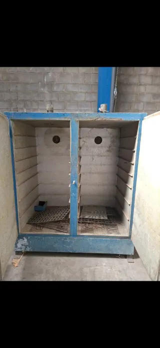 Horno Lacado Industrial pintura en polvo