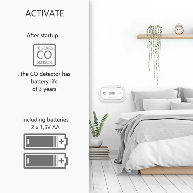 Detector monóxido de carbono