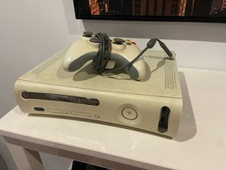 Xbox 360 blanca para piezas . 