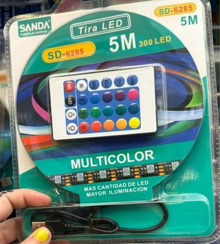 Tira LED 5m RGB - Nueva