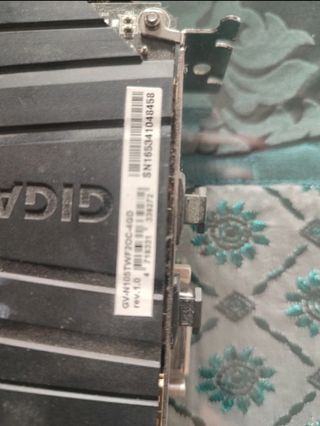 Tarjeta gráfica Gigabyte GTX 1050 Ti