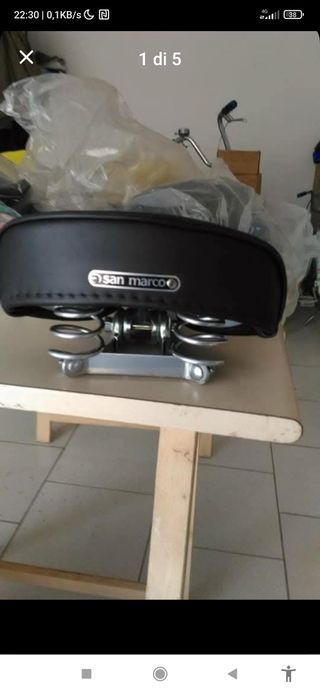 Sella bici San Marco vintage