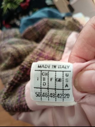 Blazer donna lana foderato misure in descrizione 