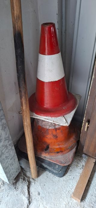 4 Coni segnaletici usati