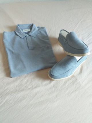 Pack Náuticos Azul Cielo T-42+ Polo Todo Nuevo