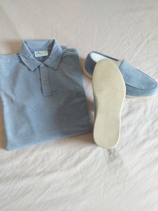 Pack Náuticos Azul Cielo T-42+ Polo Todo Nuevo