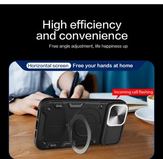 Iphone 12 Pro Max - Funda Magnético Grado Militar