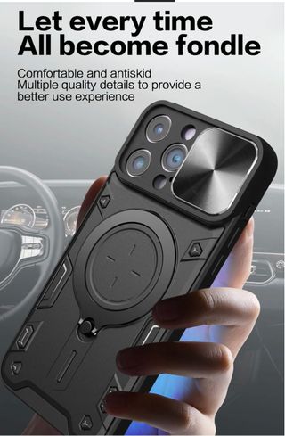 Iphone 12 Pro Max - Funda Magnético Grado Militar