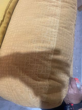 Sofá relax beige 2 plazas