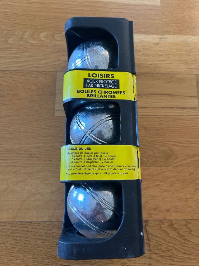 Juego de 3 Bolas Petanca JB