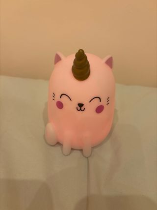 Lampara Gatito Unicornio