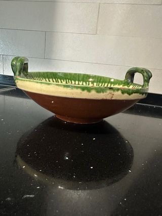 Frutero antiguo cerámico