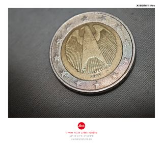 Moneda 2 euros Alemania tipo A en Buen estado