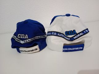 2 Gorras C.D Alcoyano