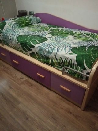 Oferta flash- Dormitorio juvenil - Cama nido 
