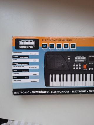 Teclado Piano Infantil Concerto