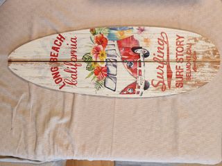Cuadro tabla surf Long Beach