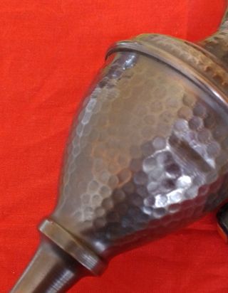 Anforetta rame martellato vintage