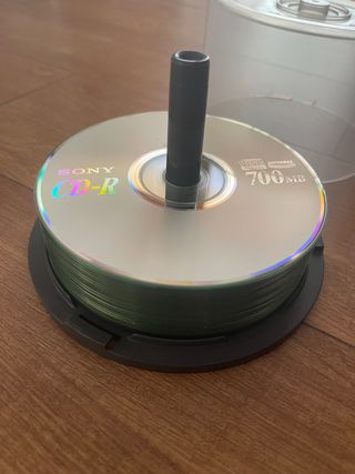 Lote CDs y DVDs vírgenes