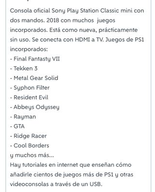 PlayStation 1. 2 Mandos juegos digitales