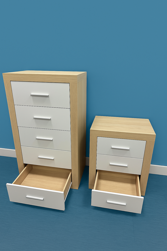 Dormitorio en tono cambrian blanco nuevo