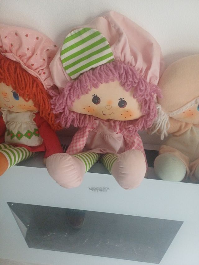 3 Muñecas Strawberry Shortcake